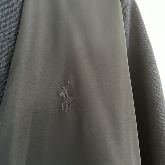 Ralph Lauren navy cardigan - Picture 2 of 3